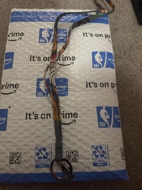 Vera Bradley Multicolor Floral Lanyard with Key Ring